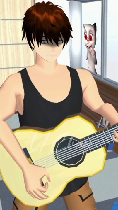 Horror Angela at 3 A.M.๐ Sakura School Simulator #tiktok #trending #indonesia #horror #shorts