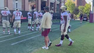 Sights, sounds: FSU football’s first day in pads