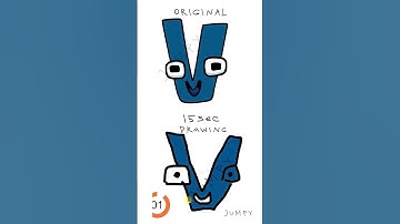 Alphabet Lore 15 seconds of DRAWING! Only 1 attempt! #21