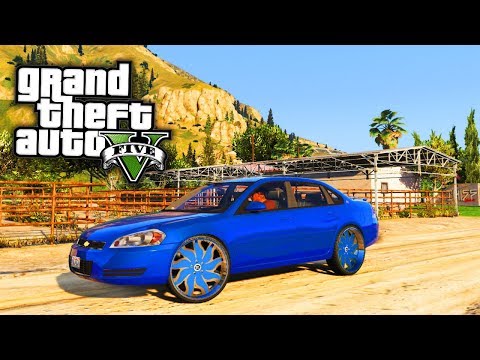 chevy-impala-on-26s!-gta-5-real-life-mod-#29-(real-hood-life-4)