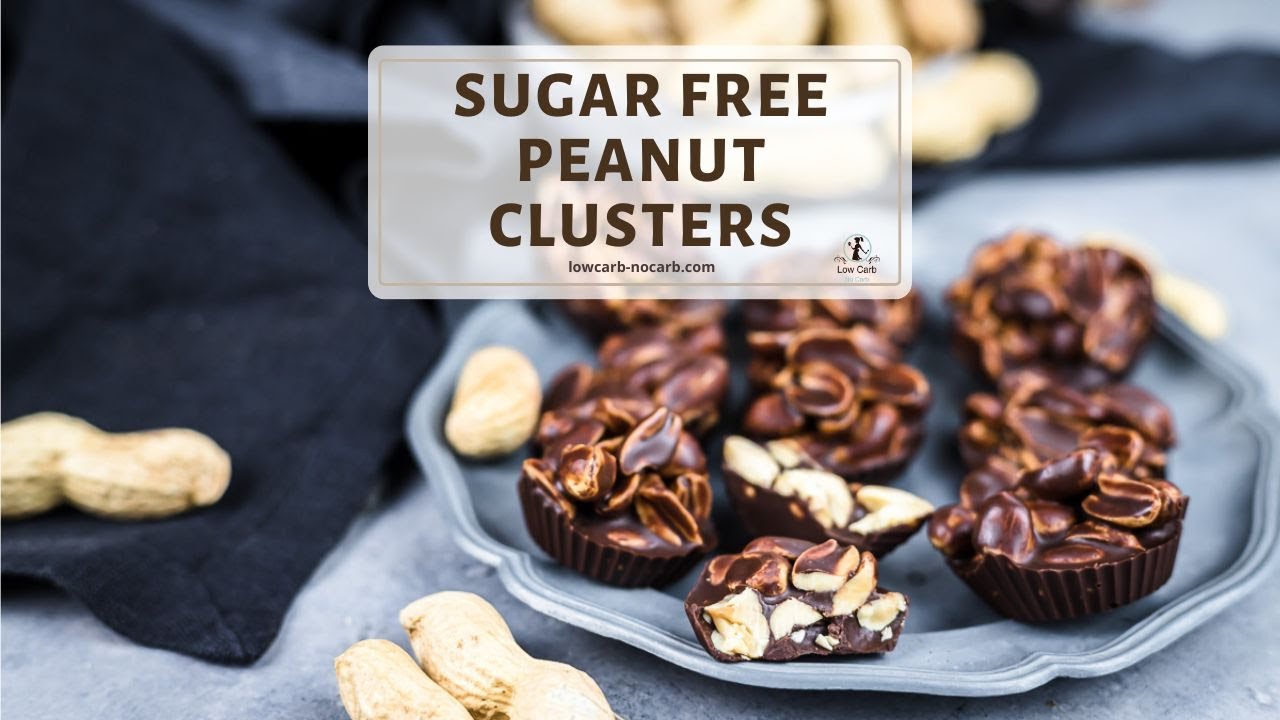 sugar-free-chocolate-peanut-clusters-recipe-youtube