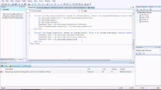 Famous NotePad Tutorial (Part 2(bit 3-3)) in vb Profile