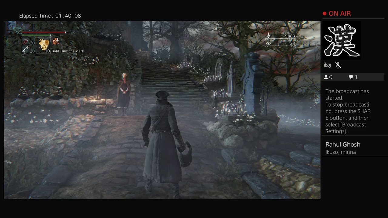Queen Yharnam X Moon presence - YouTube