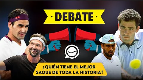 ¿Quién tiene el mejor saque de tenis de la historia?