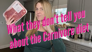 CARNIVORE DIET:  Six weird things that no one talks about
