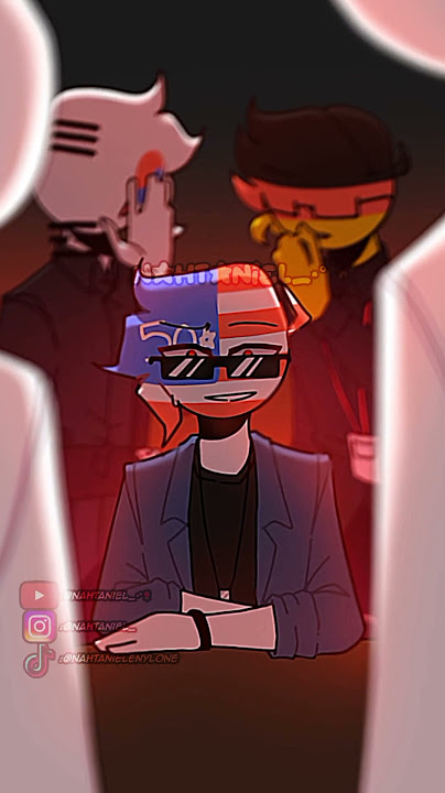 I got a bad feel about you 🇺🇲🇷🇺🇰🇵 || #countryhumans #countryhumansamerica #countryhumansrussia #fyp