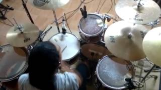 Bastidores de gravação (Sovaĝa Animo) – Bateria