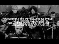 Fake Your Death -  My Chemical Romance [Lyric Video] HD