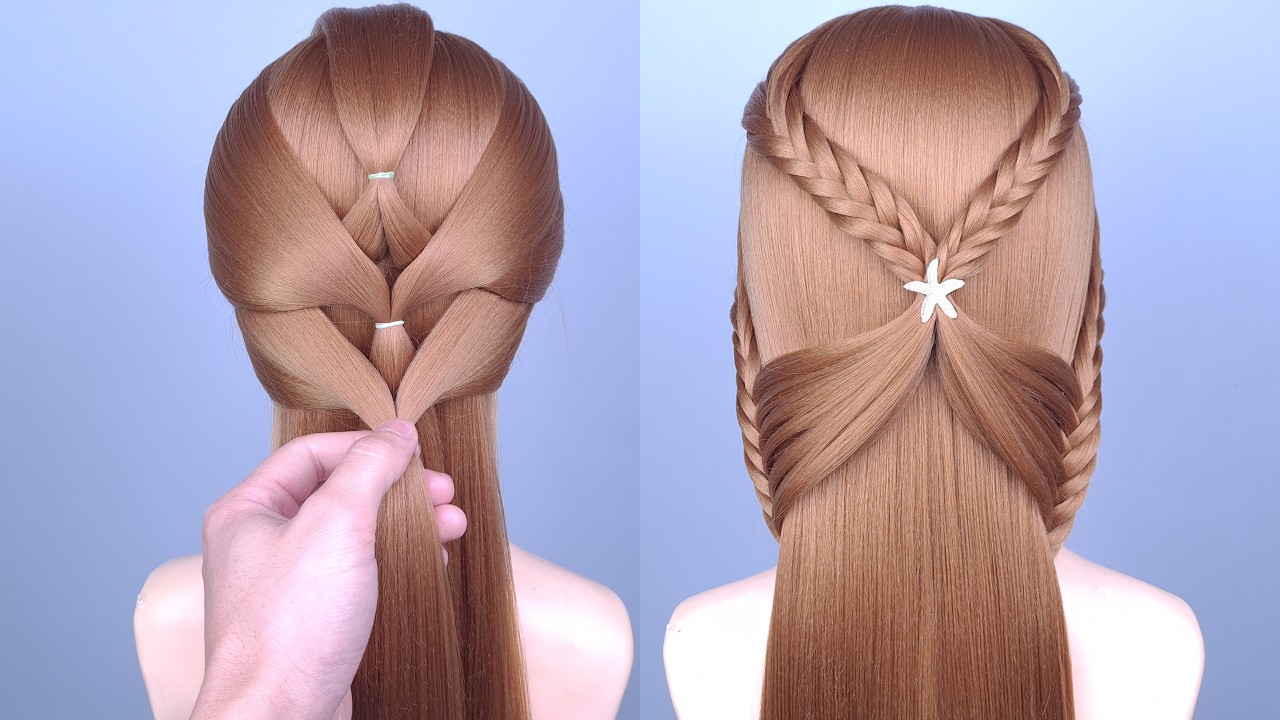 3 Very Easy Hairstyles | Beautiful Braided Hairstyles for Girls | Wedding & Party Hair Tutorial