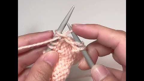 How to p2tog in knitting #shorts | VGYS