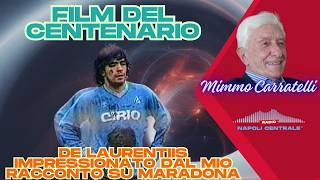 Mimmo Carratelli: "Film 100 anni Napoli? De Laurentiis impressionato dal mio racconto su Maradona"
