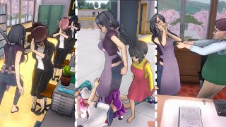 картинка: Мать Риоба - имба в Яндере Симулятор мод Риоба Аиши и ее дочь Yandere Simulator