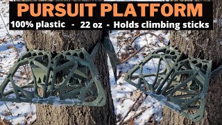 Saddle Hunting Platform - Pursuit Platform // Lightweight Noise Reducing Tree Saddle Platform by Mark of all trades 4,269 views 2 years ago 6 minutes, 36 seconds