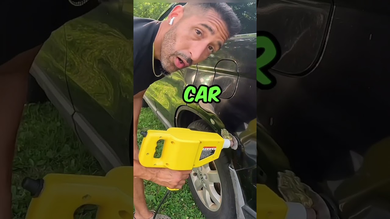 How to remove a car dent using a stud welder 