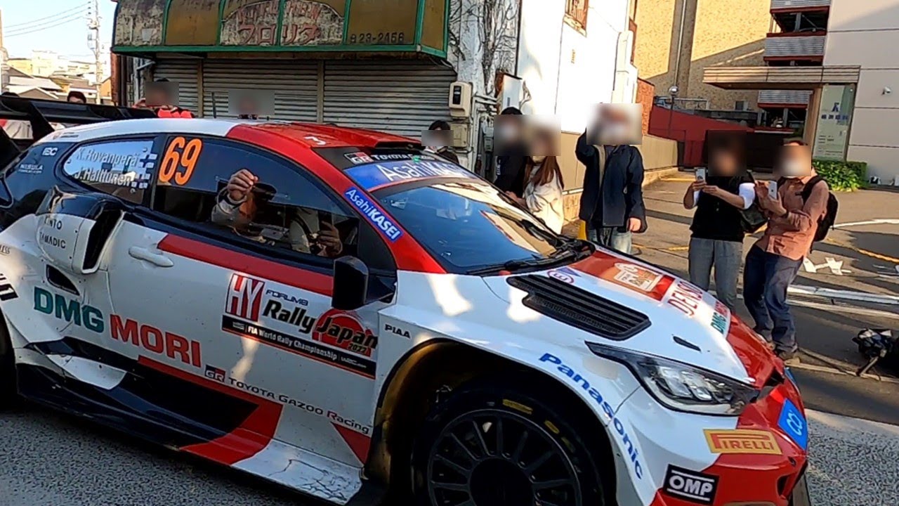 WRCラリージャパン2022 リエゾン 岡崎 DAY3