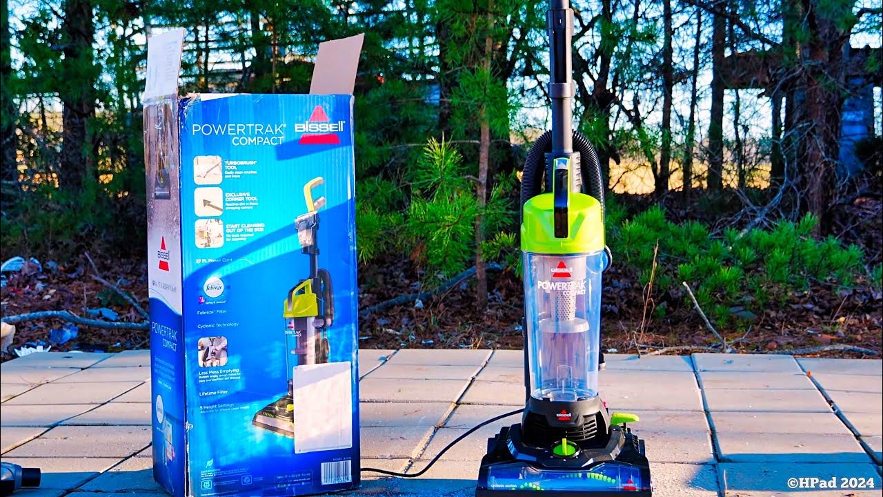 Bissell PowerTrak Compact Vacuum Destruction YouTube
