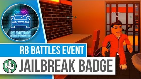 Jailbreak Badge | RB Battles Event | Roblox