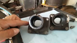 YAMAHA YZ85 intake manifold issues SOLVED.