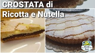 CROSTATA RICOTTA E NUTELLA