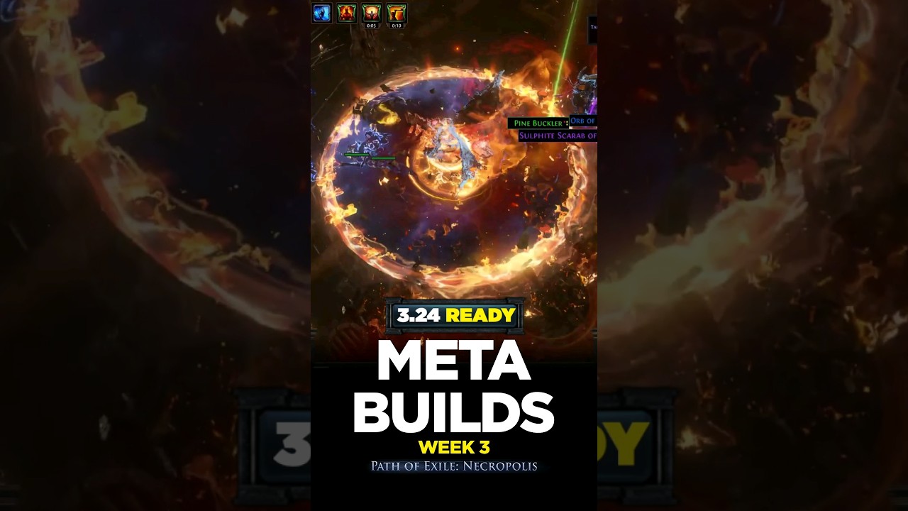 [PoE 3.24] META POE BUILDS - WEEK 3 - PATH OF EXILE - POE NECROPOLIS - POE BUILDS