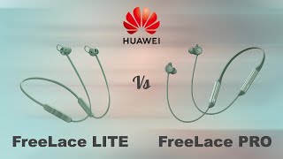 Huawei FreeLace Lite vs Pro Wireless Bluetooth Earphones  | Compare | Specifications | Features