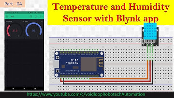 04 DHT11 sensor with Blynk app and Node MCU |Arduino|