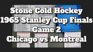 Stone Cold Hockey 1965 Stanley Cup Final Game 2