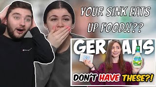 British Couple Reacts to 5 Things COMMON in the U.S. but DON'T EXIST in Europe! | Feli from Germany