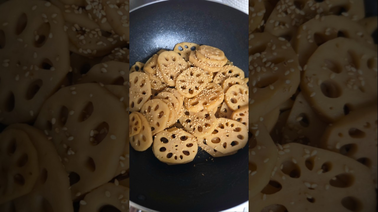 간단 연근조림 만들기 레시피 숏폼 썸네일