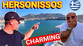 Discovering Hersonissos, Crete, where the locals are so friendly !!