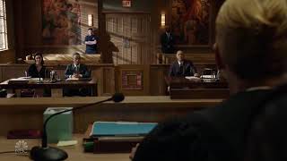 Raymond Reddington representing himself at the trial court part 14 scene