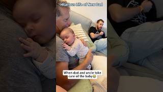 Hilarious life of new dad #reaction #funny #joy #dad #reaction #family