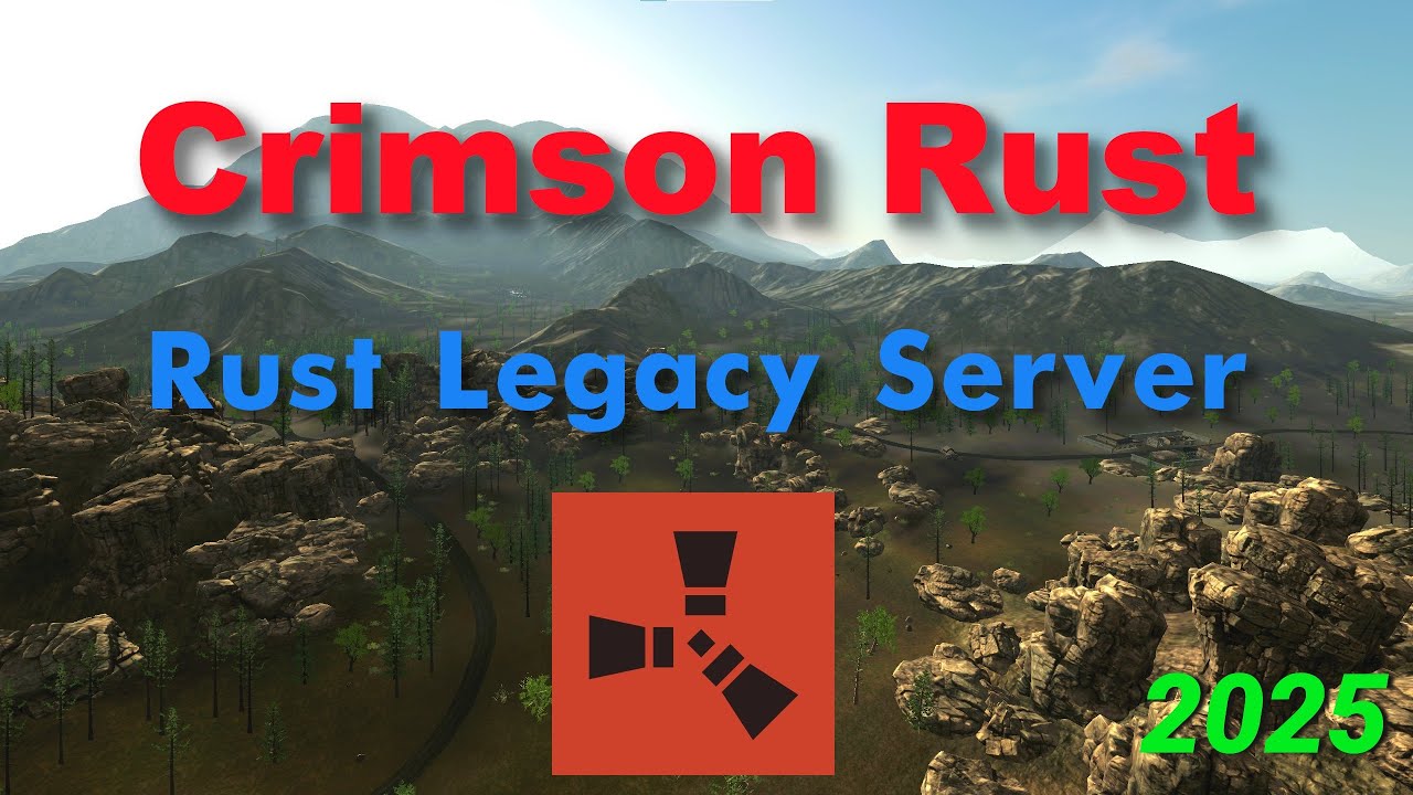 Crimson Rust - Rust Legacy Server in 2025! (Trailer)