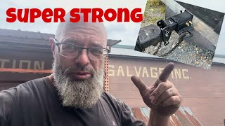 Part two,building a super strong hitch for ￼Goliath