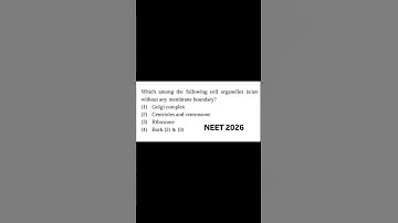 Neet biology questions practice ll pyqs practice #neet #physicswallah #study #mbbs #trending #2026