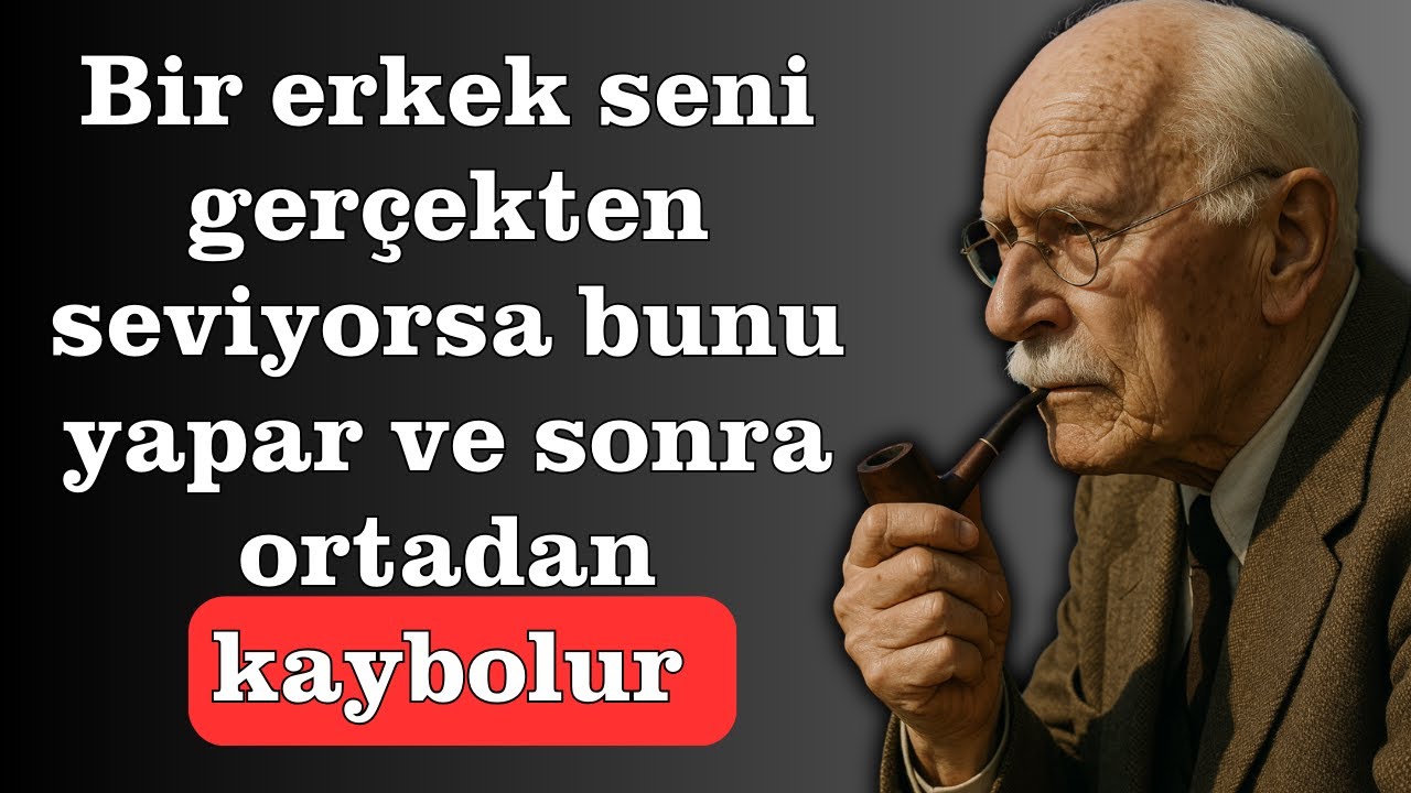 Bir erkek sizi gerçekten seviyorsa bunu yapar... ve sonra ortadan kaybolur | Carl Jung