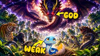 Reborn as a Weak Snake, I Awakened a Divine Evolution System and Became a Dragon God