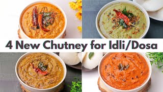4 New & Easy Chutney Recipes for Idli & Dosa | South Indian Breakfast Chutney Recipes by Aarti Madan 2,824 views 7 days ago 15 minutes