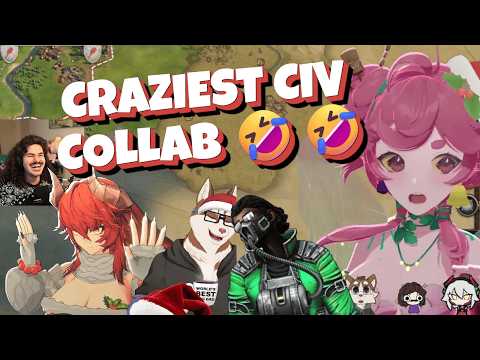 The Most Chaotic Civilization Collab Ever Ft. Zentreya Froggyloch Heavenly PapaMutt Ruben & Badda 🤣🤣