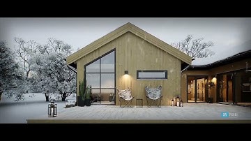 Harald Hytta House | Architectural Animation | Unreal Engine 5.1 Lumen | Ultra Dynamic Sky | Anima