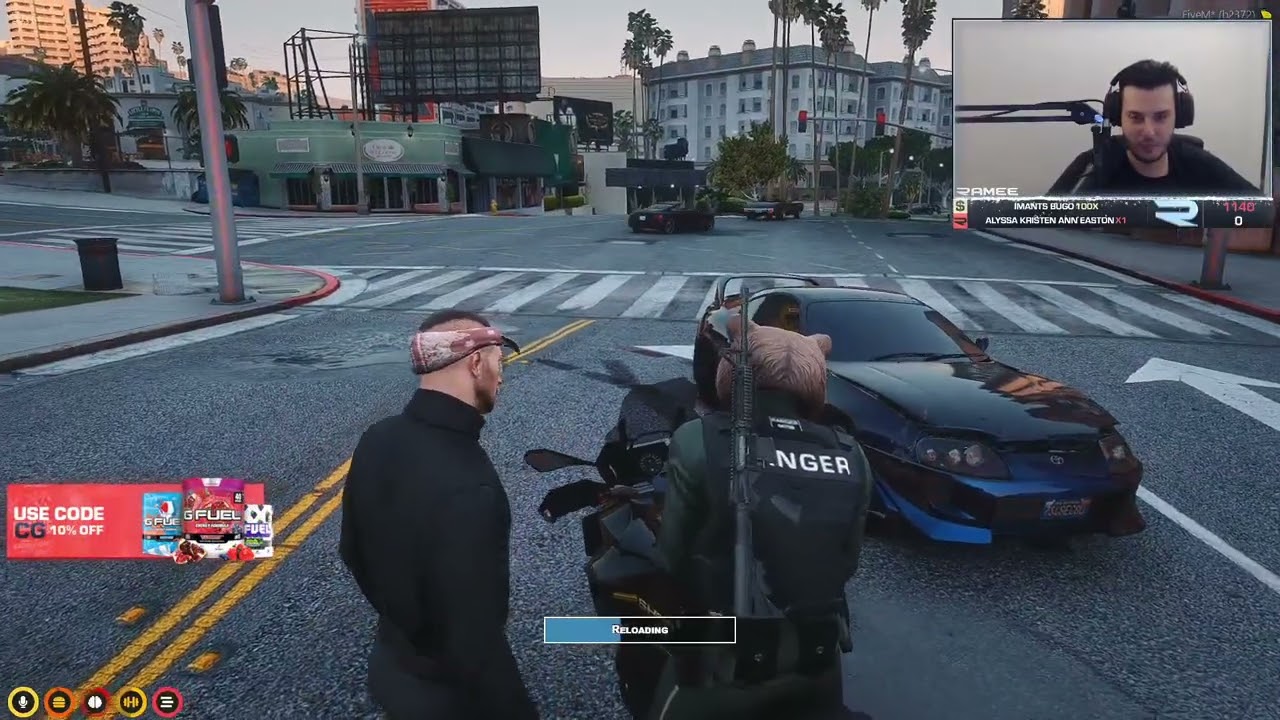 Ramee attempts to set cars on fire at MRPD