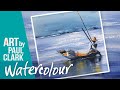 How to Paint a Fisherman in Watercolour