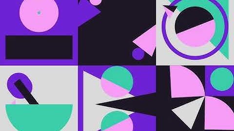 geometric motion graphic loop