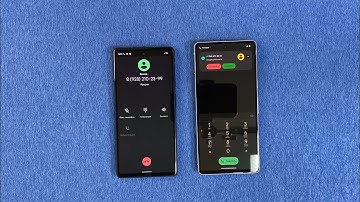 tWo Incoming Call Pixel 6a & Pixel 7 Outgoing Call At The Same Time