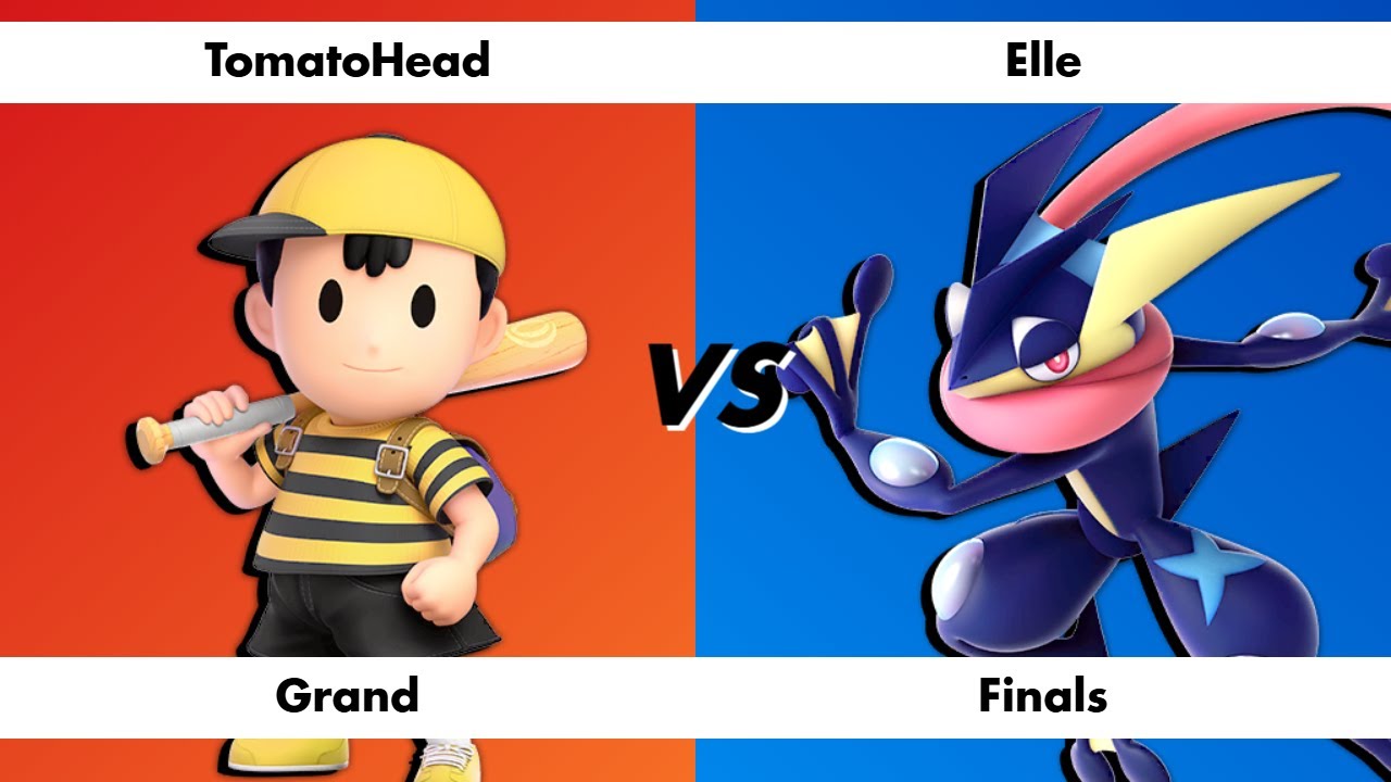 TomatoHead (Ness) VS Elle (Greninja) | Ult Singles - Grand Finals | HTF ...