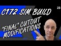 ⚡C172 Sim Build - More work on the cutouts !⚡