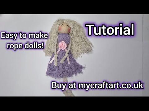 Rope doll tutorial - YouTube