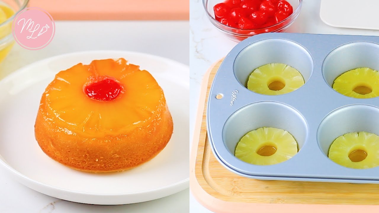 Torta de Piña🍍- Volteado de Piña @MariaLett