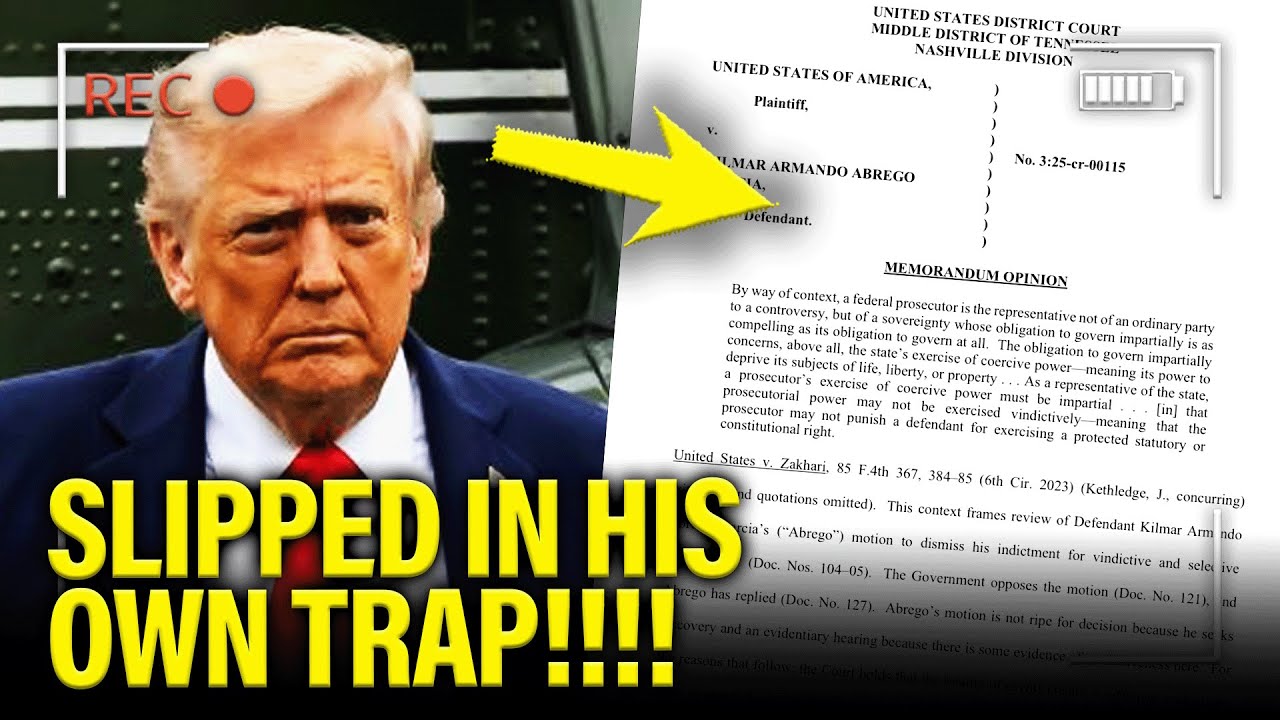 Trump FALLS into HIS OWN FATAL TRAP as CASE COLLAPSES