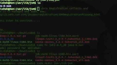HADOOP : SINGLE NODE SET UP PART 1: Installing Sun Java 6 JDK